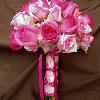 Light Pink and Dark Pink Rose Bouquet